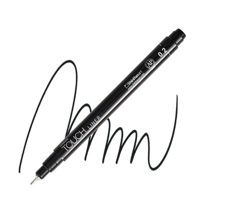 technický liner touch ~ různé tloušťky